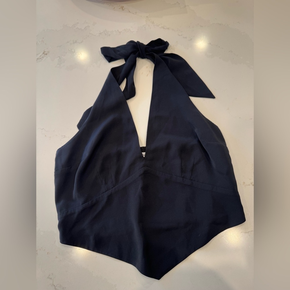 Abercrombie & Fitch Black Halter Tank Top